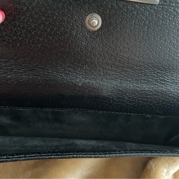 Gucci black monogram canvas long wallet - Picture 9 of 14